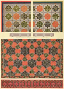 Décoration de plafond de la maison de Beyt El-Tcheleby, tirée de 
